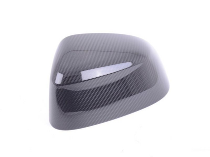 Genuine BMW Left Passenger Side NS Mirror Cover Cap Carbon
