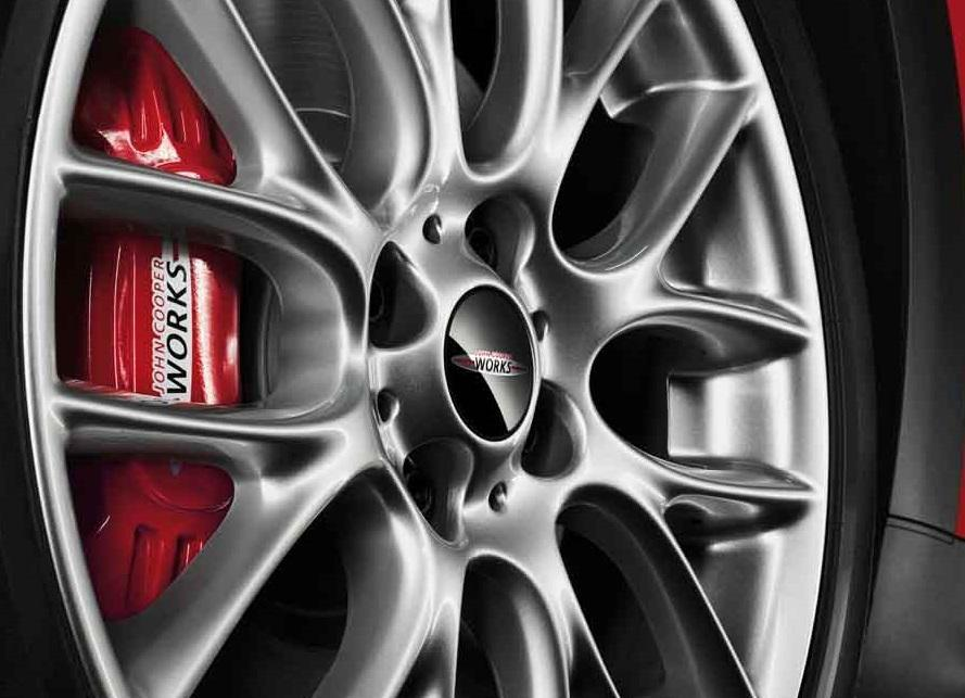 MINI Genuine JCW Black Hub Cap With John Cooper Works Logo 54 mm