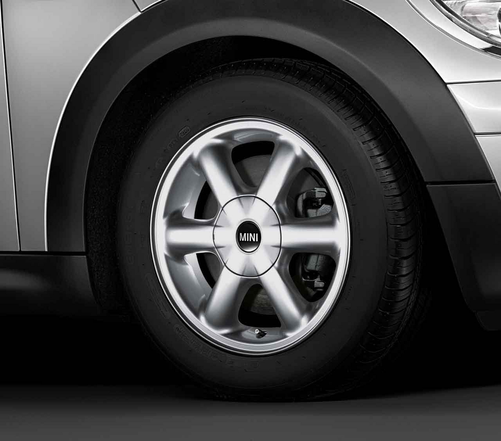 MINI Genuine 15" Inch Light Alloy Wheel Rotator Spoke R101 Silver