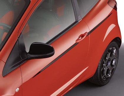 Ford Ka Decor Stripes for body side, carbon design 09/2008  05/2016