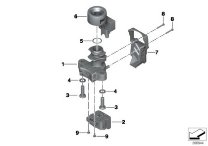 Genuine BMW Motorrad Ignition Switch K25 K26 K27 K21 K40 K43 K44 K71 61318543110