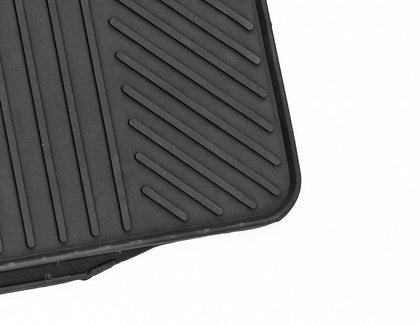 Ford Ka Rubber Floor Mats rear, black 09/2008  05/2016