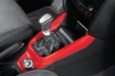 Suzuki Centre Console Coloured Trim Bright Red