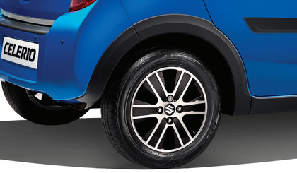 Suzuki Wheel arch extension set incl side skirts, black