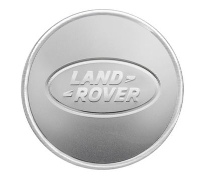 Land Rover Wheel Centre Caps - Silver finish