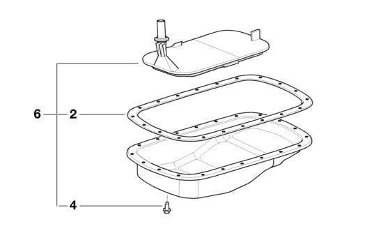 BMW Genuine Set Oil Filter