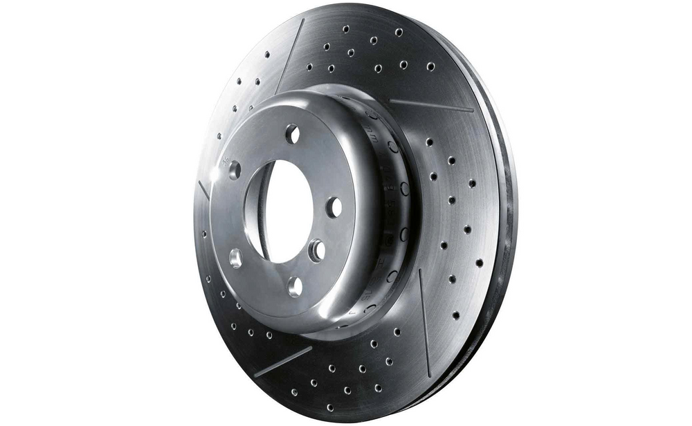 BMW Performance Genuine Drilled Brake Disc Set Front