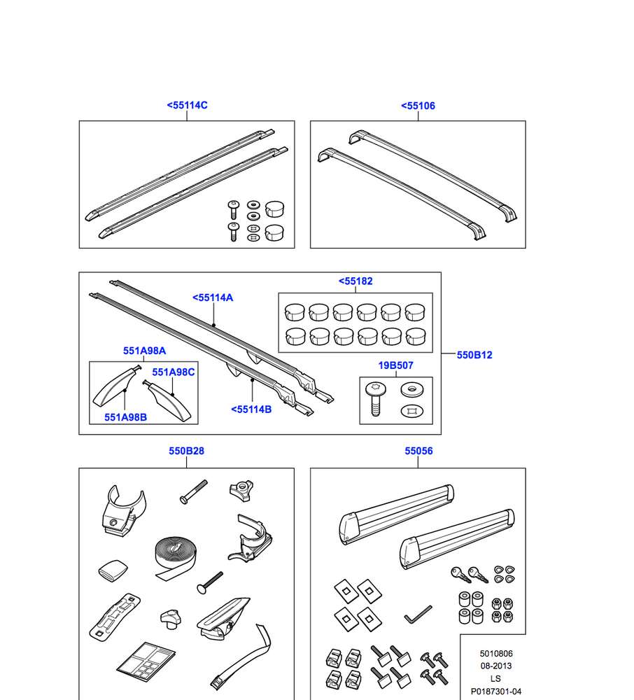 Land Rover Cross Bars