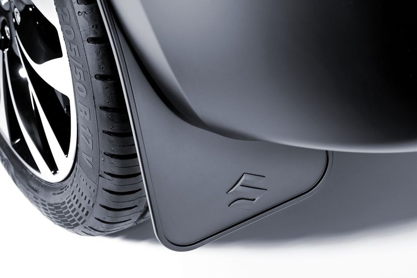 Suzuki Flexible mudflap set – rear