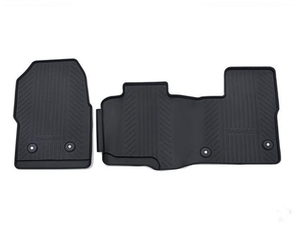 Ford Rubber Floor Mats front, black