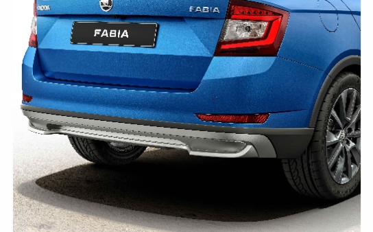 SKODA Rear bumper extension