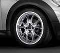 MINI Genuine 17" Inch Alloy Wheel Web-Spoke Composite R98 Silver