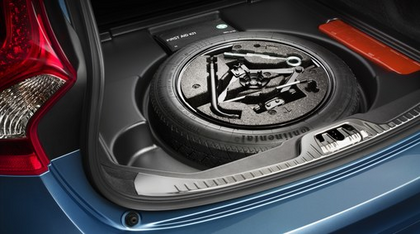 Volvo Tempa spare wheel & storage
