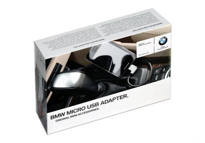 BMW Genuine In-Car Smartphone/MP3 Micro USB Adapter Cable Lead