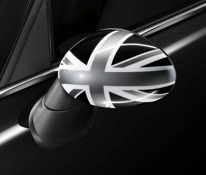 MINI Genuine Union Jack UK Wing Mirror Cap Black Left