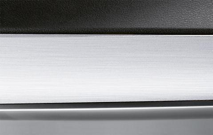 BMW Genuine Interior Door Trim Strip Front Right Aluminium