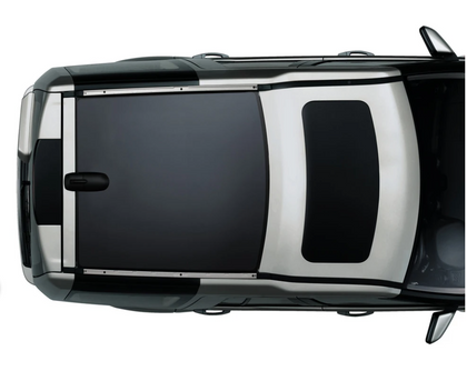 Land Rover Roof Rail Kit “ Bright finish, Short