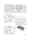 Land Rover Luggage Partition - Full Height, 110 SW and 110 SW Utility