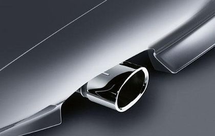BMW Genuine Exhaust Tail Pipe Tip Trim Chrome