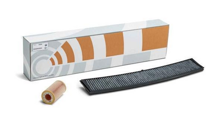 BMW Genuine Oil Filter + Pollen Microfilter Service Kit