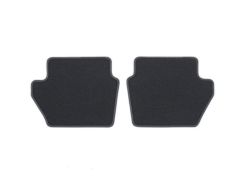 Ford Velour Floor Mats rear, Metal Grey