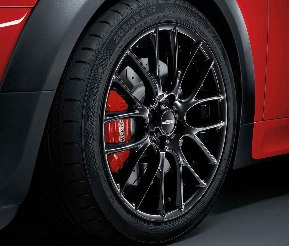 MINI Genuine JCW 17" Alloy Wheel Cross-Spoke Challenge R112 Black