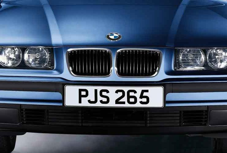 BMW Genuine Front Right Kidney Grille with Chrome Frame