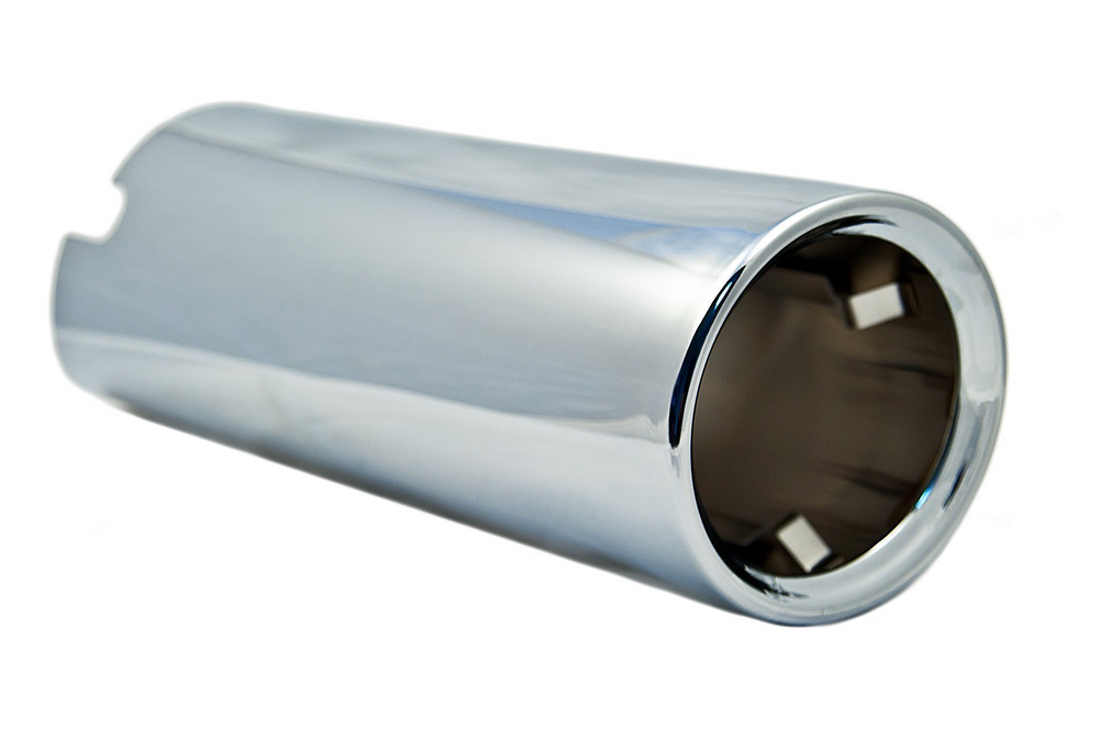 BMW Genuine Exhaust Tailpipe Tip Trim Chrome