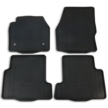 Ford Kuga Rubber Floor Mats front and rear, black 11/2012  08/2016