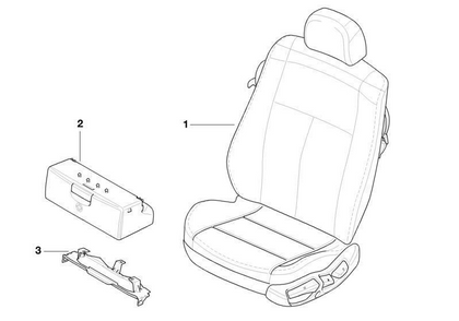 BMW Genuine First Aid Box Mount Bracket