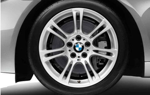 1x BMW Genuine Alloy Wheel 18" M Double-Spoke 350 Rear