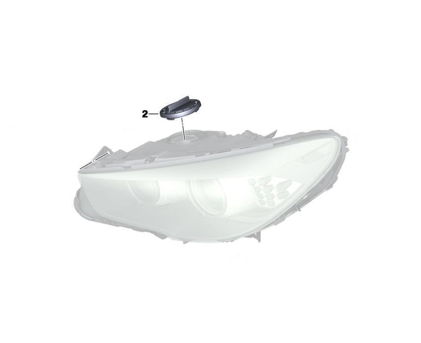 BMW Genuine Lamp/Light Low Beam Cover