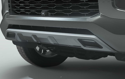Mitsubishi Front Under Garnish, Chrome