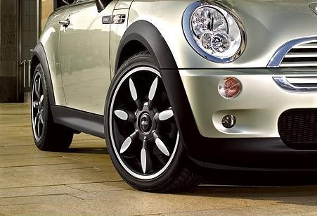 MINI Genuine 17" Inch Light Alloy Wheel Night Spoke R106 Black