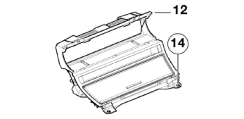 BMW Genuine Switch Centre Instrument Panel