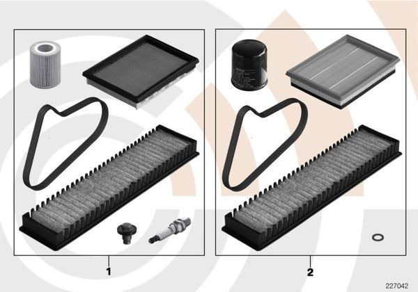 MINI Genuine Engine Maintenance Service Kit For R50 R52 Cabrio