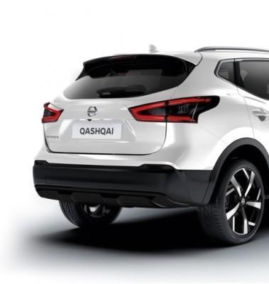 Nissan Rear Styling Plate Black - Qashqai