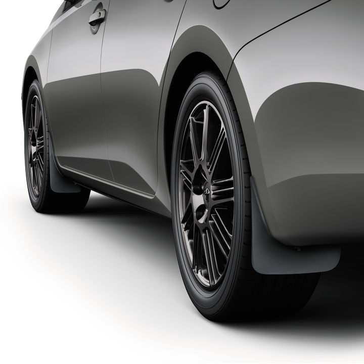 Toyota Front & Rear Mudflaps Set Black - Corolla Hatchback