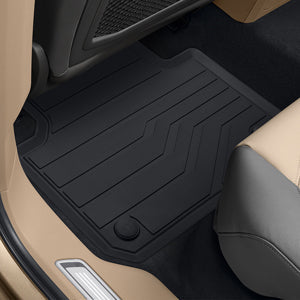 VW Rear Rubber Floor Mats - Touareg