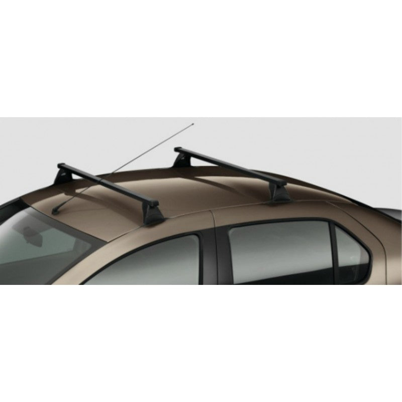 Dacia Roof Bars -Sandero Black Steel