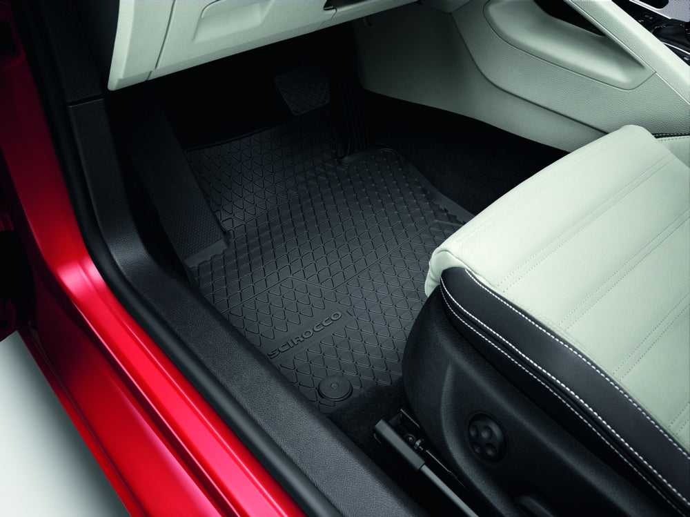 VW Front Rubber Floor Mats - Scirocco