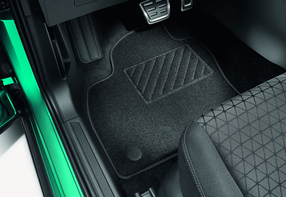 VW Front and Rear "Plus" Textile Floor Mats - T-Cross