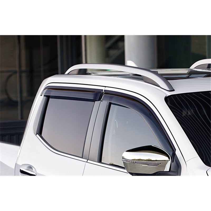 Nissan Navara DC (D23) - Wind Deflector Set