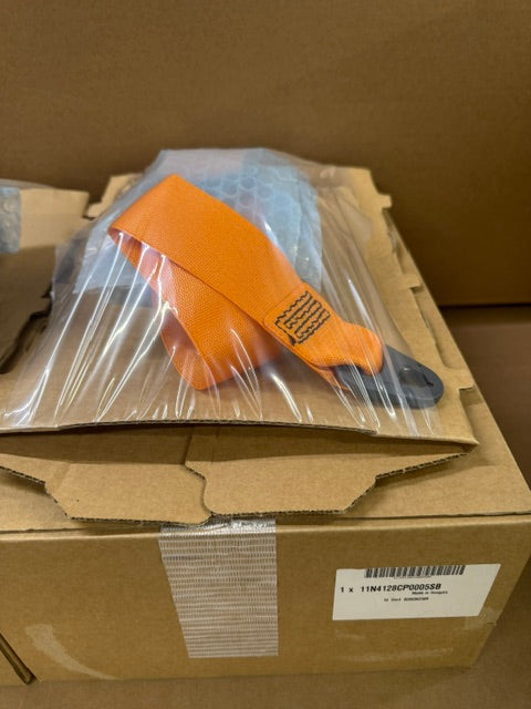 McLaren MSO Orange Seat Belts