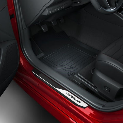 Toyota  Front & Rear Rubber Floor Mats - Corolla