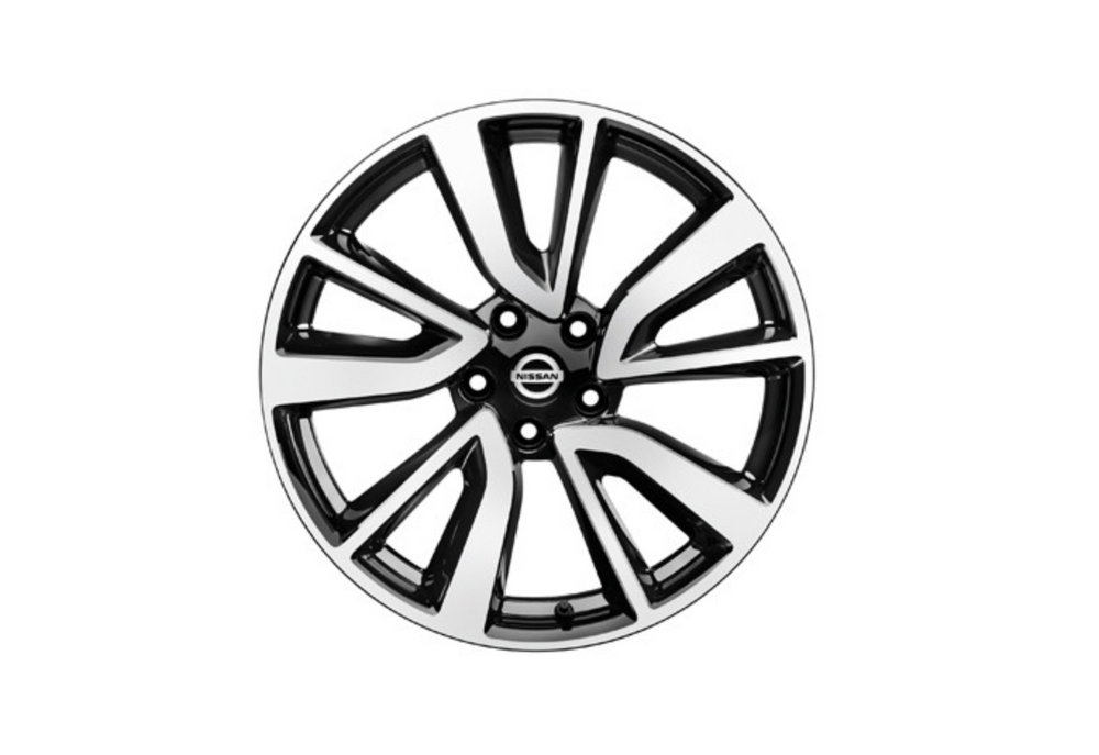 Nissan Alloy Wheel 19" Black-Diamond Cut - X-Trail