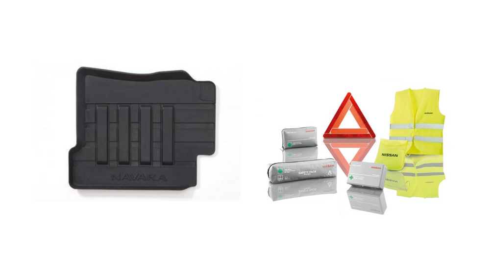 Nissan Navara D23 - Delivery Pack ( Rubber Mats/Saftey Pack)