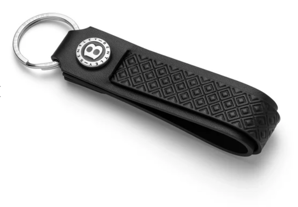 Bentley Loop Keyring - Black