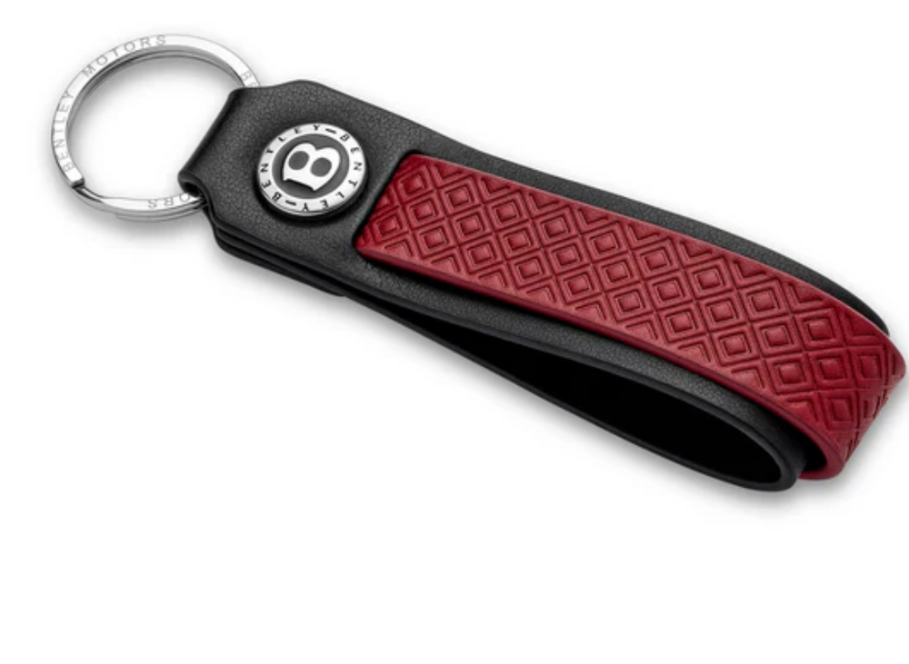 Bentley Loop Keyring - Red