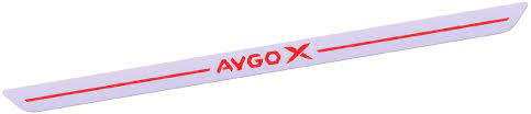 Toyota Scuff Plates Black -AYGO X